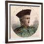 Portrait of The Guangxu, Emperor of China (1871-1908)-French School-Framed Giclee Print