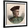 Portrait of The Guangxu, Emperor of China (1871-1908)-French School-Framed Giclee Print