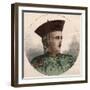 Portrait of The Guangxu, Emperor of China (1871-1908)-French School-Framed Giclee Print