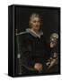 Portrait of the Haarlem Shell Collector Jan Govertsen Van Der Aer, 1603-Hendrick Goltzius-Framed Stretched Canvas