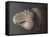 Portrait of the Head of a Lythronax Dinosaur-null-Framed Stretched Canvas