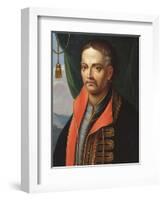 Portrait of the Hetman Ivan Mazepa (1639-170)-Stepan Zemlykov-Framed Giclee Print