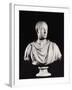 Portrait of the Holy Roman Emperor Francis I (1708-65) (Marble) (See also 82132)-Antonio Canova-Framed Giclee Print