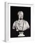 Portrait of the Holy Roman Emperor Francis I (1708-65) (Marble) (See also 82132)-Antonio Canova-Framed Giclee Print