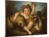 Portrait of the Hon George Lamb, as the Infant Bacchus-Maria Hadfield Cosway-Mounted Giclee Print