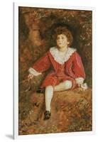 Portrait of the Hon John Neville Manners, 1896-John Everett Millais-Framed Giclee Print