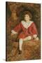 Portrait of the Hon John Neville Manners, 1896-John Everett Millais-Stretched Canvas
