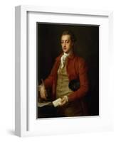 Portrait of the Hon. Lionel Damer-Pompeo Girolamo Batoni-Framed Giclee Print