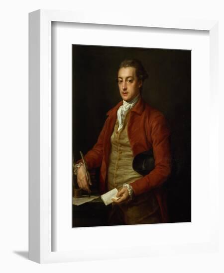 Portrait of the Hon. Lionel Damer-Pompeo Girolamo Batoni-Framed Giclee Print