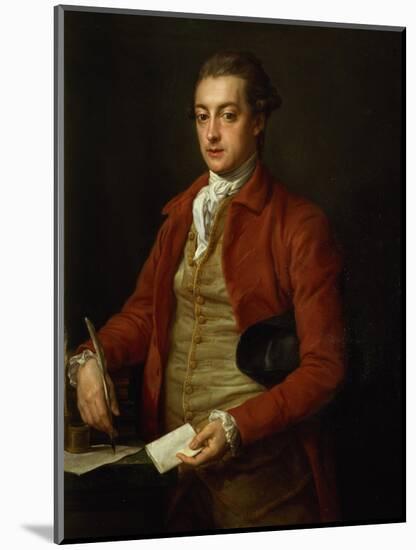 Portrait of the Hon. Lionel Damer-Pompeo Girolamo Batoni-Mounted Giclee Print