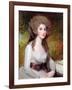 Portrait of the Hon Mrs Richard Tickell, Nee Ley (1756-87)-George Romney-Framed Giclee Print