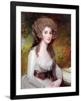 Portrait of the Hon Mrs Richard Tickell, Nee Ley (1756-87)-George Romney-Framed Giclee Print