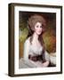 Portrait of the Hon Mrs Richard Tickell, Nee Ley (1756-87)-George Romney-Framed Giclee Print