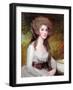 Portrait of the Hon Mrs Richard Tickell, Nee Ley (1756-87)-George Romney-Framed Giclee Print