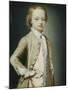 Portrait of the Hon. William Napier, 1735, Aged Eight, Wearing a Green Coat-George Knapton-Mounted Giclee Print