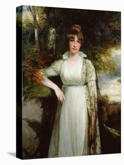 Portrait of the Honourable Eleanor Eden (1777-1851) C.1790-99-John Hoppner-Stretched Canvas