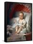 Portrait of the Infanta Carlota Joaquina De Bourbon-Anton Raphael Mengs-Framed Stretched Canvas