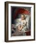 Portrait of the Infanta Carlota Joaquina De Bourbon-Anton Raphael Mengs-Framed Giclee Print