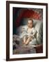 Portrait of the Infanta Carlota Joaquina De Bourbon-Anton Raphael Mengs-Framed Giclee Print