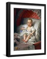 Portrait of the Infanta Carlota Joaquina De Bourbon-Anton Raphael Mengs-Framed Giclee Print