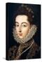 Portrait of the Infanta Catalina Michaela of Austria, C1582-C1585-Alonso Sanchez Coello-Stretched Canvas