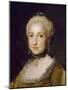 Portrait of the Infanta Maria Luisa of Bourbon-Anton Raphael Mengs-Mounted Giclee Print