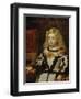 Portrait of the Infanta Maria-Margarita, Daughter of Philip IV, King of Spain-Diego Velazquez-Framed Giclee Print