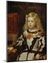 Portrait of the Infanta Maria-Margarita, Daughter of Philip IV, King of Spain-Diego Velazquez-Mounted Giclee Print