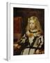 Portrait of the Infanta Maria-Margarita, Daughter of Philip IV, King of Spain-Diego Velazquez-Framed Giclee Print