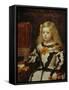 Portrait of the Infanta Maria-Margarita, Daughter of Philip IV, King of Spain-Diego Velazquez-Framed Stretched Canvas