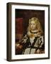 Portrait of the Infanta Maria-Margarita, Daughter of Philip IV, King of Spain-Diego Velazquez-Framed Giclee Print