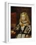 Portrait of the Infanta Maria-Margarita, Daughter of Philip IV, King of Spain-Diego Velazquez-Framed Giclee Print