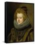 Portrait of the Infanta Maria-Diego Velazquez-Framed Stretched Canvas