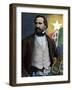 Portrait of the Italian Composer Giuseppe Verdi (1813-1901) Illustration by Tancredi Scarpelli (186-Tancredi Scarpelli-Framed Giclee Print