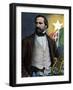 Portrait of the Italian Composer Giuseppe Verdi (1813-1901) Illustration by Tancredi Scarpelli (186-Tancredi Scarpelli-Framed Giclee Print