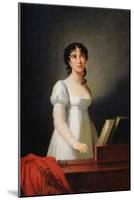 Portrait of the Italian Singer Angelika Catalani, Late 18th or Early 19th Century-Elisabeth Louise Vigee-LeBrun-Mounted Giclee Print
