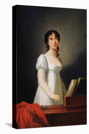 Portrait of the Italian Singer Angelika Catalani, Late 18th or Early 19th Century-Elisabeth Louise Vigee-LeBrun-Stretched Canvas