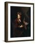 Portrait of the Jeweller Johann Melchior Dinglinger, C1721-Antoine Pesne-Framed Giclee Print