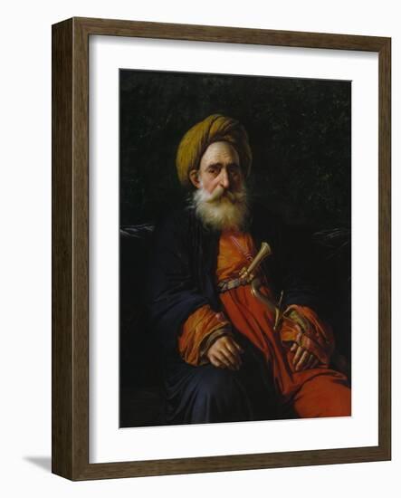 Portrait of the Katchef Dahouth, Christian Mameluke, 1804-Anne-Louis Girodet de Roussy-Trioson-Framed Giclee Print