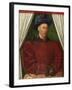 Portrait of the King Charles VII of France, 1445-1450-Jean Fouquet-Framed Giclee Print