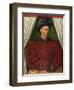 Portrait of the King Charles VII of France, 1445-1450-Jean Fouquet-Framed Giclee Print