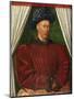 Portrait of the King Charles VII of France, 1445-1450-Jean Fouquet-Mounted Giclee Print