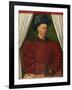 Portrait of the King Charles VII of France, 1445-1450-Jean Fouquet-Framed Giclee Print