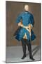 Portrait of the King Charles XII of Sweden (1682-171), 1710S-null-Mounted Giclee Print