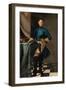 Portrait of the King Charles XII of Sweden (1682-171), C. 1716-David von Krafft-Framed Giclee Print