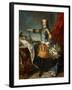 Portrait of the King Louis XV (1710-177), Ca 1723-1724-Jean Baptiste Van Loo-Framed Giclee Print