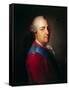 Portrait of the King Louis XV (1710-177)-Armand-Vincent de Montpetit-Framed Stretched Canvas