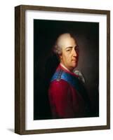 Portrait of the King Louis XV (1710-177)-Armand-Vincent de Montpetit-Framed Giclee Print