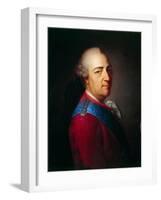 Portrait of the King Louis XV (1710-177)-Armand-Vincent de Montpetit-Framed Giclee Print