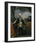 Portrait of the King Louis XV (1710-177)-Carle van Loo-Framed Giclee Print